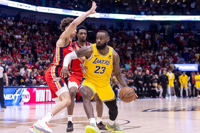 NBA: Playoffs-Los Angeles Lakers at New Orleans Pelicans
