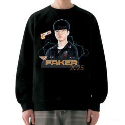 Faker The Unkillable - T1 Legacy Boss Crewneck Sweatshirt 1